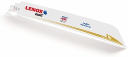 [4490907] 9"x1" 10TPI Gold Power Arc Extreme Metal Recip (Each)