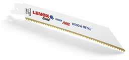 [4491031] 6"x3/4" 10TPI Gold Power Arc Thick Metal Cutting Recip (Each)