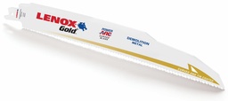 [4491138] 9"x1" 10TPI Gold Power Arc Fire & Rescue Recip (Each)