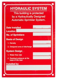 [3801465] Hydraulic Card 5X7 New Style Metal English