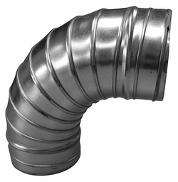 [5632510] 5" Spiral 90 Degree Elbow 1-1/2" Centerline