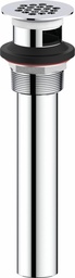 [6547070] Open Grid Bathroom Sink Drain with Overflow