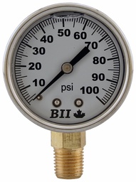[6649440] PG-100-GNL - 'No Lead 2"Liq Fil 1/4"Lm 0-100'