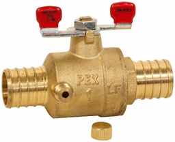 [7090649] 1 PEX-CRIMP STOP + DRAIN LF