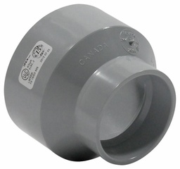 [7560825] 3"x2" PVC DWV COUPLING HxH SYSTEM 15