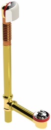 [7547466] Lift & Turn Brass Extended Waste & Overflow