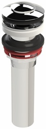 [7541032] 2-Piece Clicker Bathroom Sink Drain less Overflow