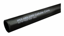 [7618011] 1-1/2  X 12 ABS-DWV Cellular Core Pipe