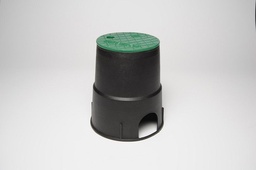 [7647966] 6 Round Green Valve Box with Green ICV Lid