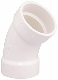 [7648331] 2"x45D PVC FGV LONG ELBOW HxH SYSTEM 636
