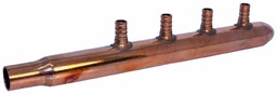 [7898420] 4 BRANCH PEX HEADER COP X CLS END