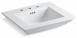 [2908180] Memoirs Stately 24" Console Table Bathroom Sink for Widespread Faucet