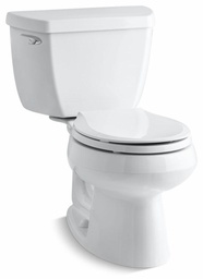 [7007067] Wellworth Classic 2-Piece Round Front 1.28 GPF Toilet (less seat)