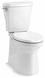 [7007041] Betello ContinuousClean XT two-piece elongated toilet with skirted trapway, 1.28 gpf