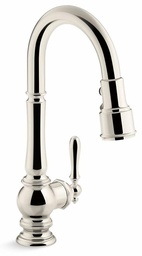 [2950120] Artifacts Kitchen Faucet with 16" Pulldown 3-Function Spray