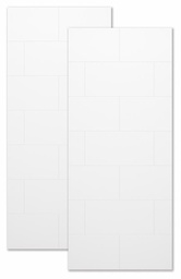 [6451105] Denso 36" x 84" 2-Piece Shower Wall Kit