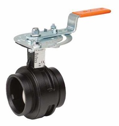 [6662365] 2" Vic-300 MasterSeal Butterfly Valve w/Handle Series 761